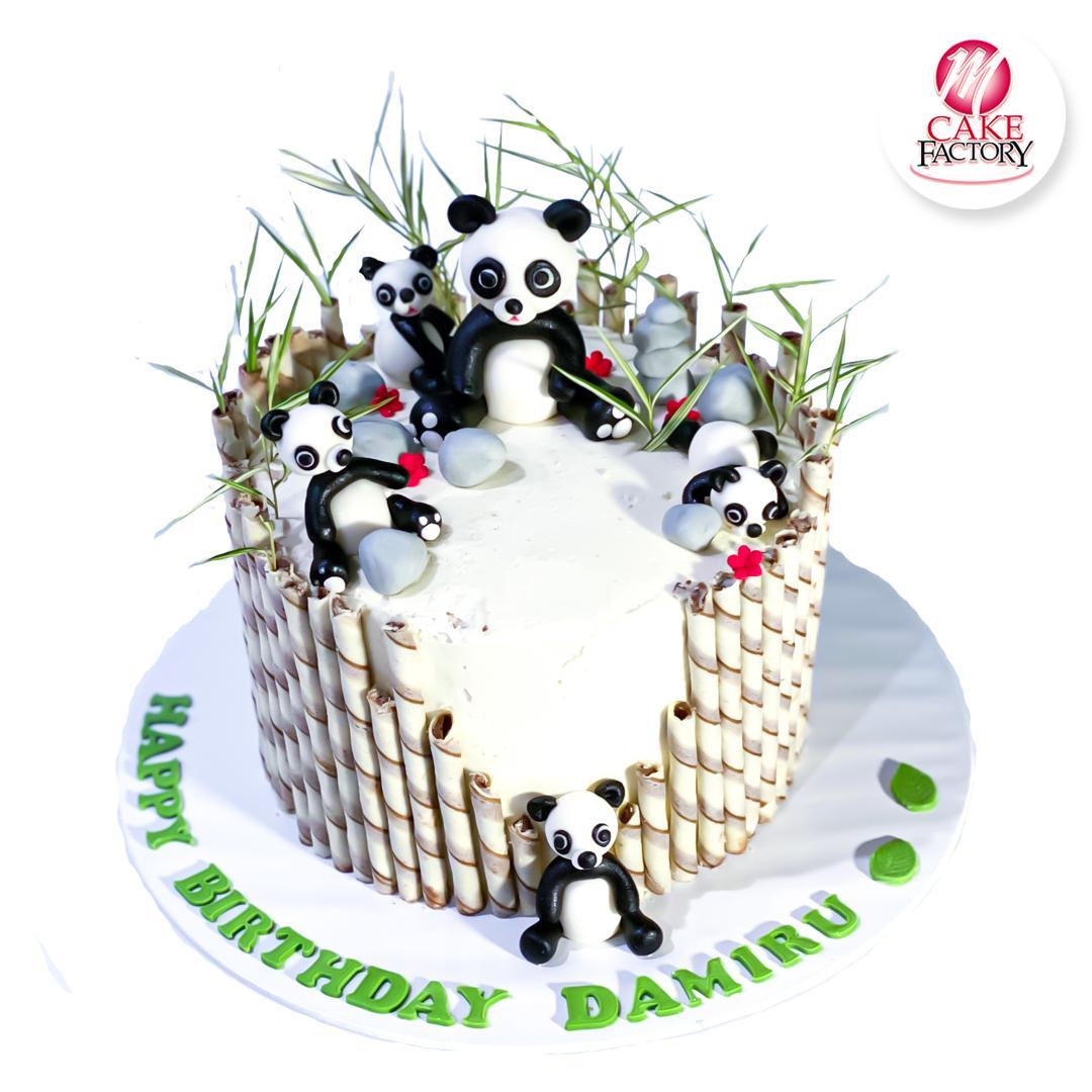 Panda Birthday Cake