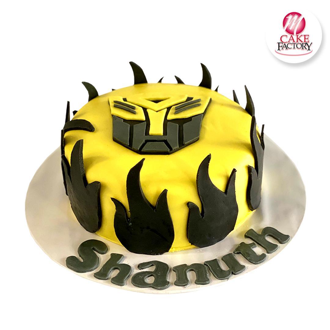 Transformers Birthday Cake