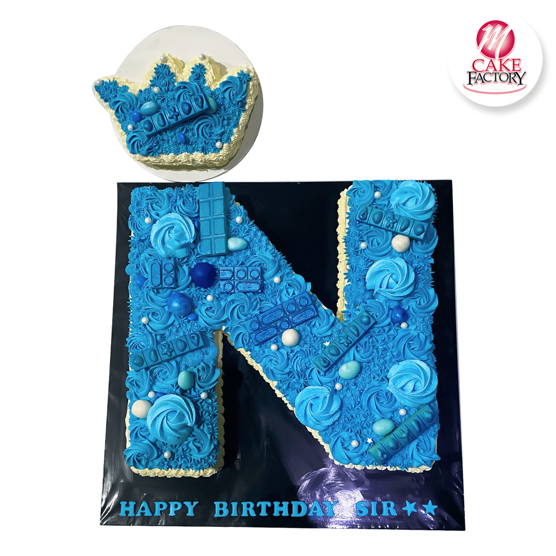 Blue N Birthday Cake (2.5kg)