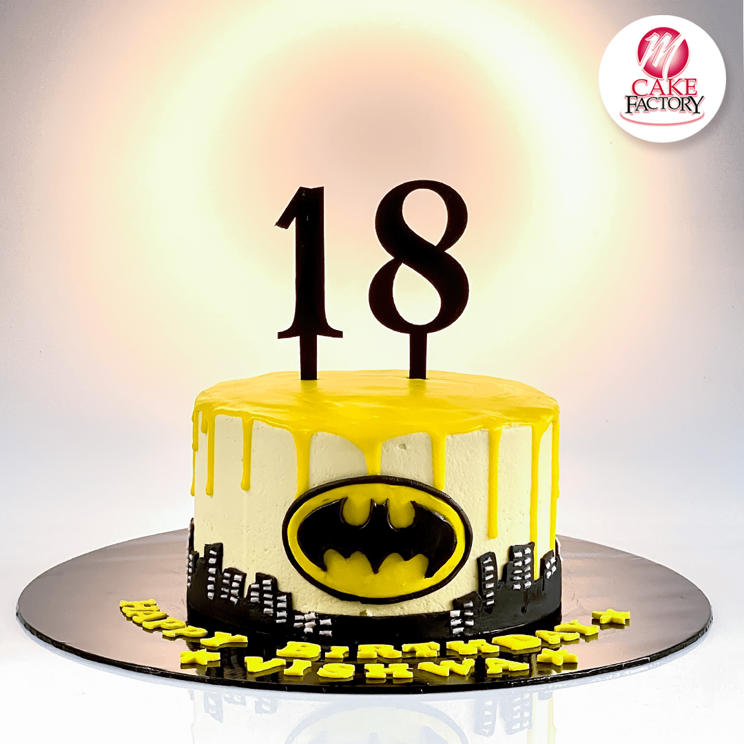 Bat-Man Birthday Cake (1.2kg)