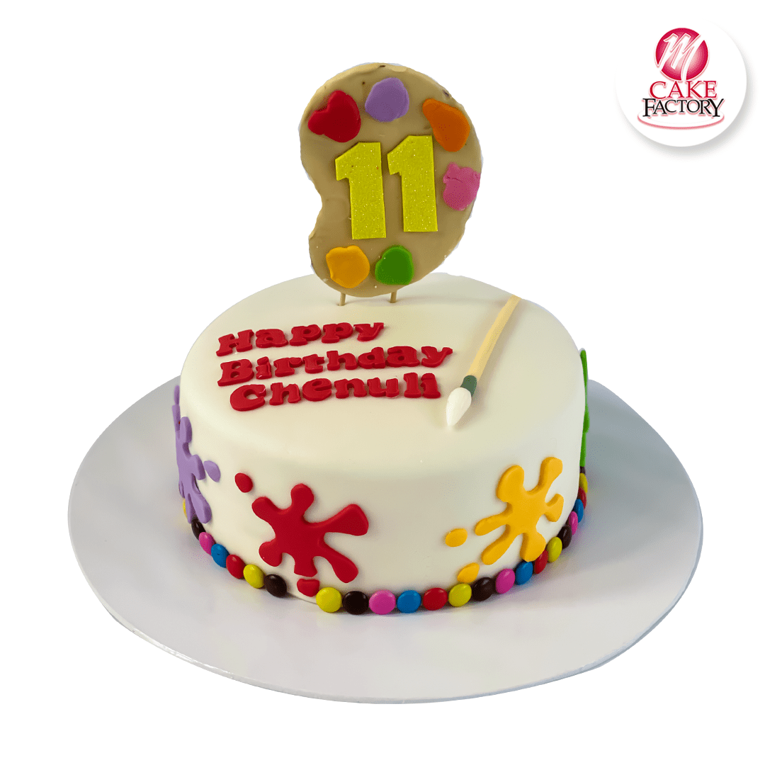 Art Birthday Cake (1.5kg)