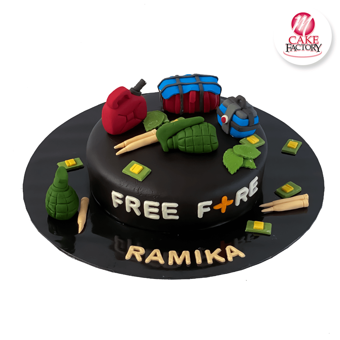 Free Fire Birthday Cake (2kg)