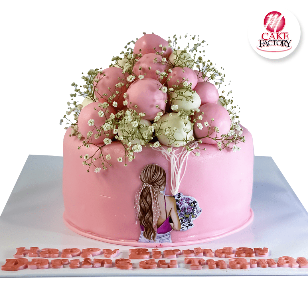 Teen Girl Birthday Cake (1.5kg)