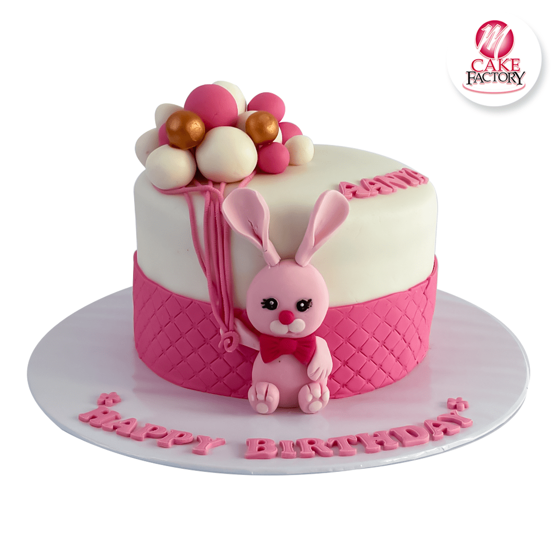 Bunny Birthday Cake (1.5kg)