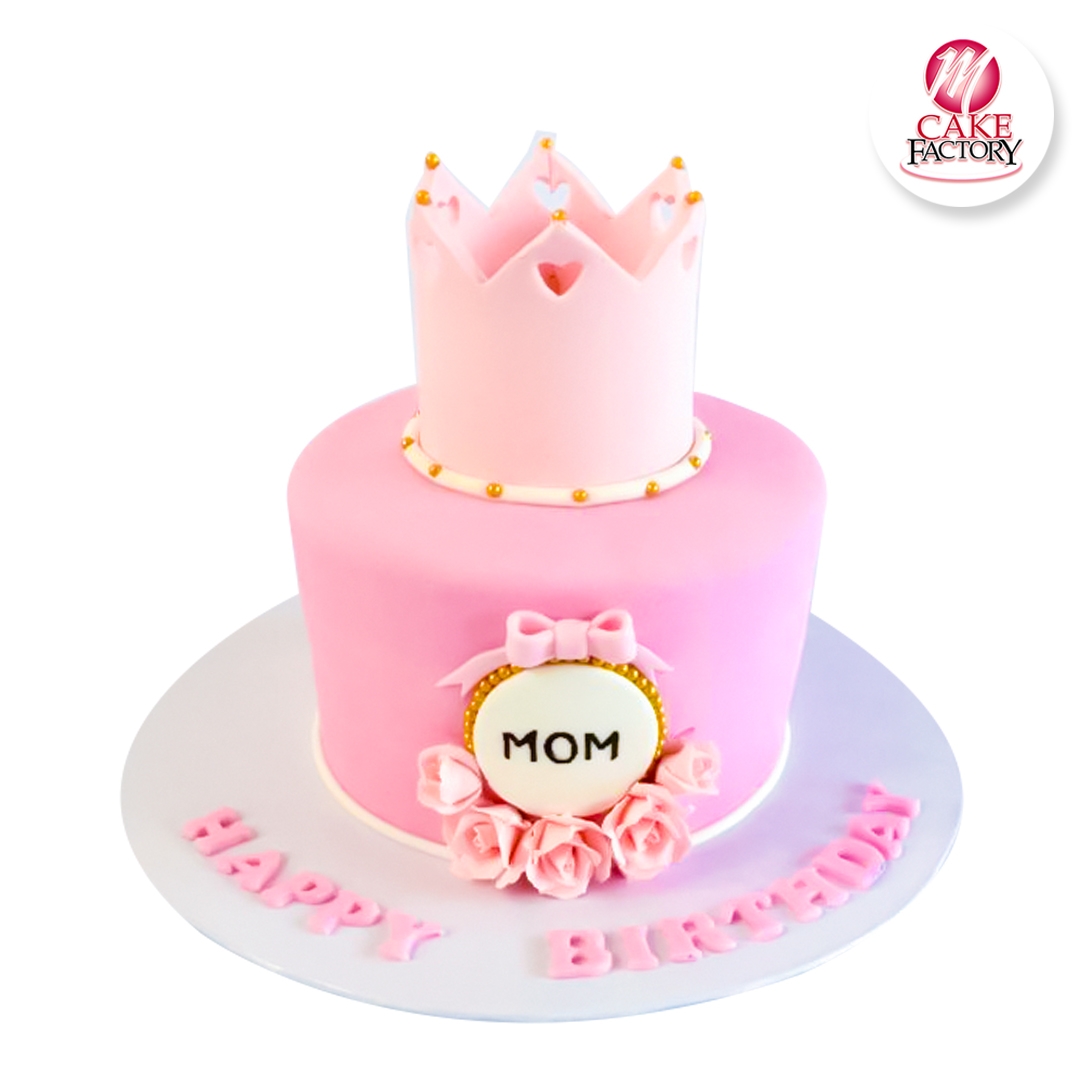 Pink Birthday Cake for Mom (1.2kg)