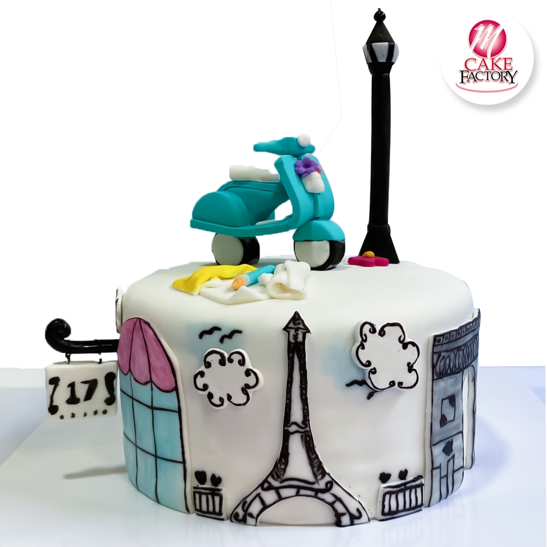 Paris Birthday Cake (2kg)