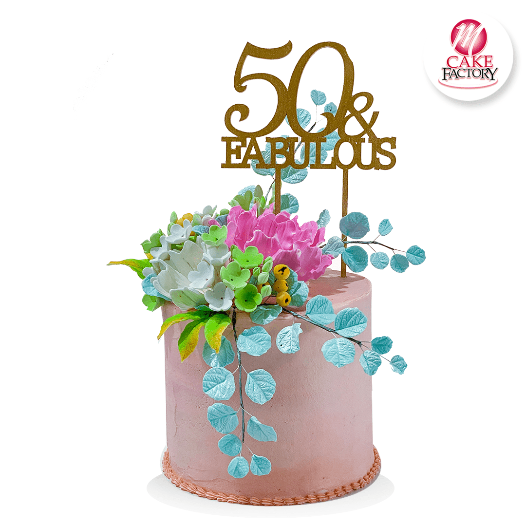 50th Birthday Cake (2kg)