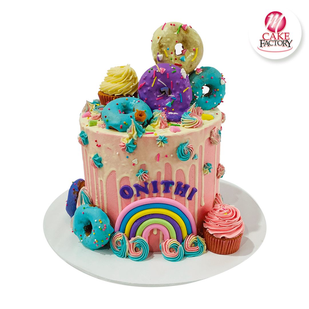 Donut Birthday Cake (3kg)