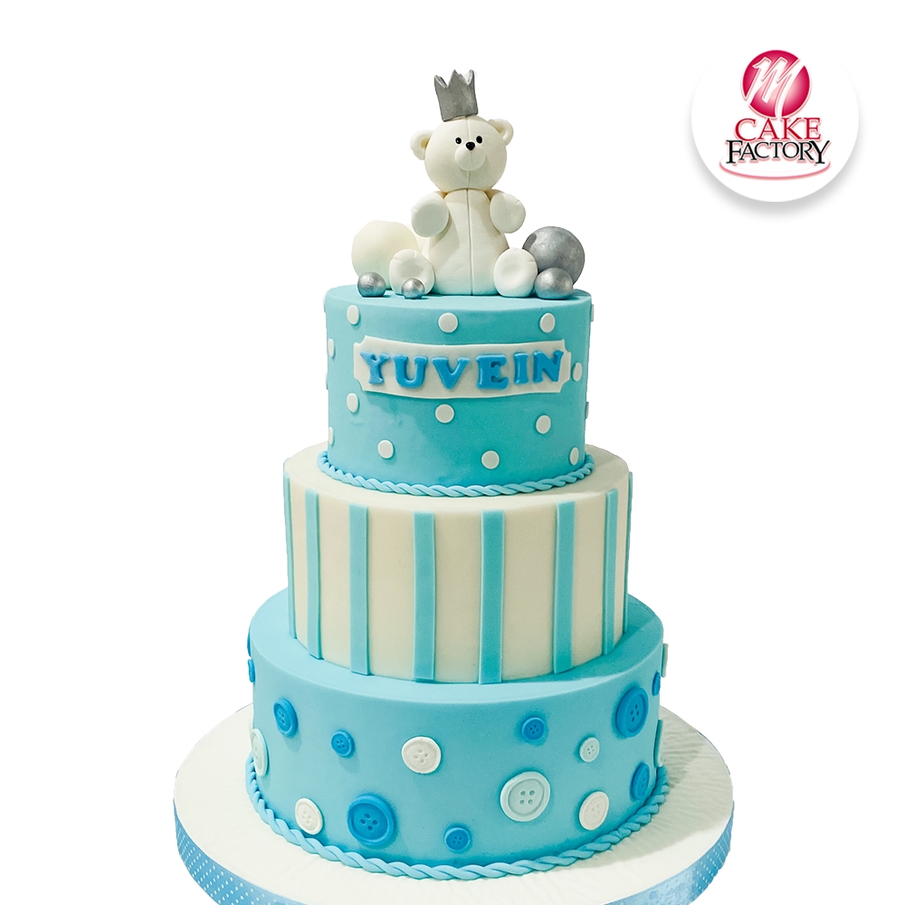 Blue Bear Birthday Cake (2kg)