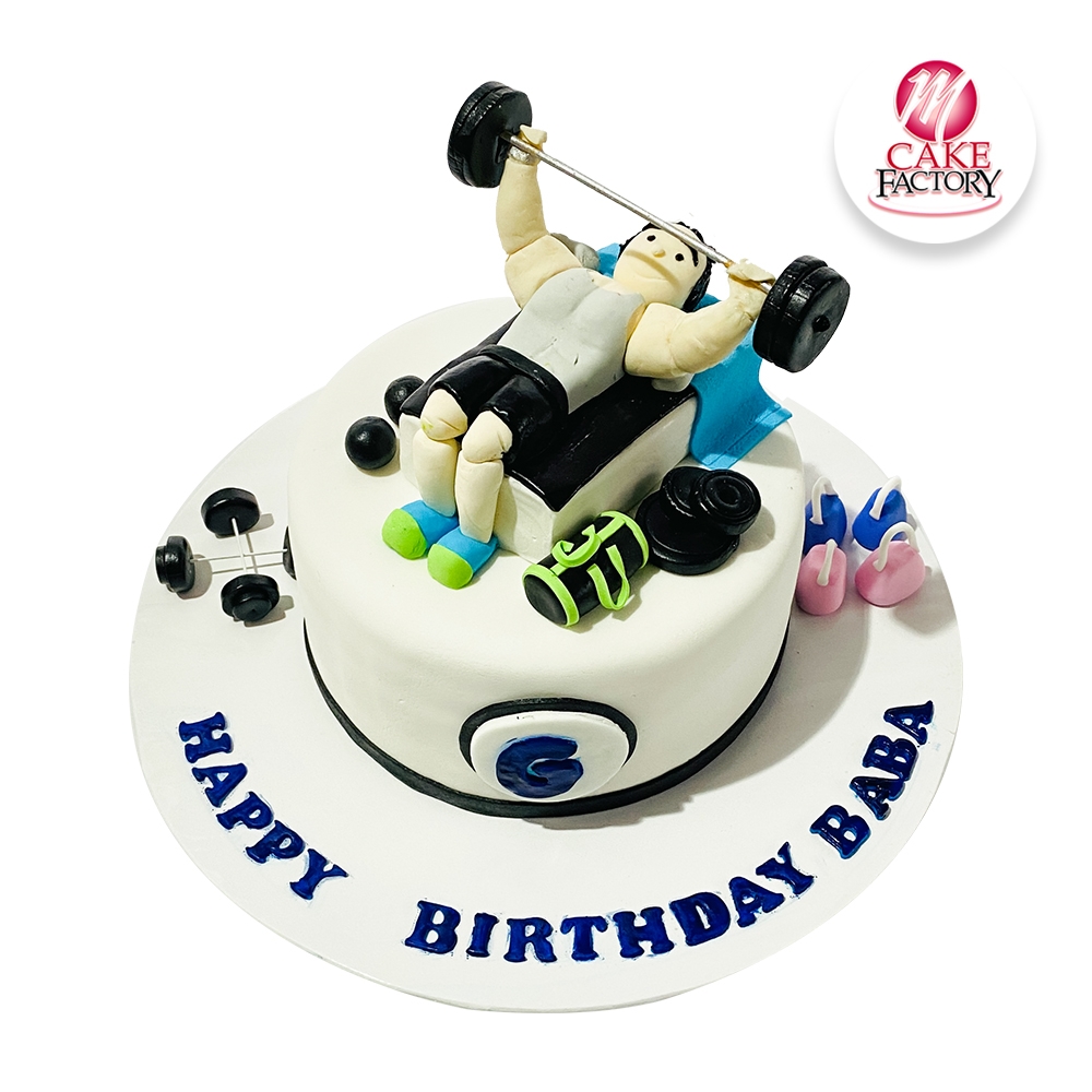 GYM Birthday Cake (1.6kg)